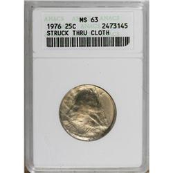1976 25C Clad MS63 ANACS