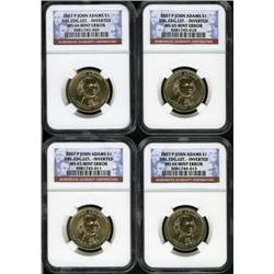 2007-P $1 John Adams MS64 NGC