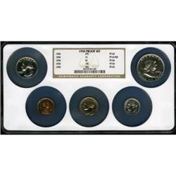 1950 1C Red PR65 NGC