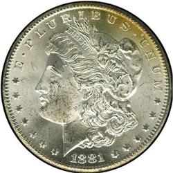 1881-CC $1 MS64 NGC