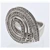 Image 1 : Natural 0.91 CTW Diamond Ring 14K White Gold - REF-149W4H