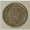 Image 1 : Albania Zog I 2 Franga Ari 1935R, KM17, nicely