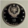 Image 3 : Albania Three Piece 1968 Silver Proof Set, 5, 10