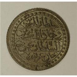 Algeria Mahmud II Budju 1239AH, KM68, lightly