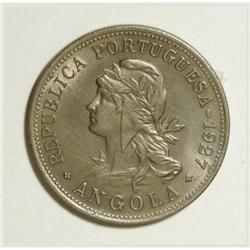 Angola Portuguese Colonial 50 Centavos Trio,