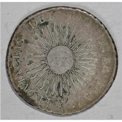 Argentina Republic 8 Reales 1813J Potosi, KM5,