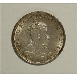 Australia Edward VII silver Shilling 1910,