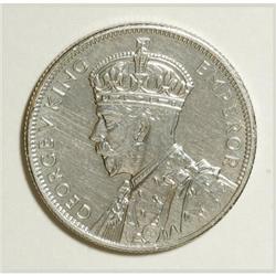 Australia George V silver Florin 1934-35, KM-33,