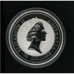 Australia Elizabeth II Kilo Silver Kookabura