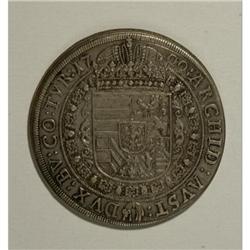 Austria Leopold the Hogmouth Taler 1700 Hall,