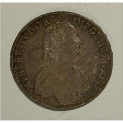 Austria Maria Theresa Taler 1761/0 Hall, KM743,