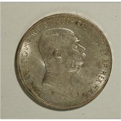 Austria Franz Joseph I - Pair of Silver Crowns,