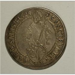 Austria Salzburg. Paris von Lodron Taler 1628/6,