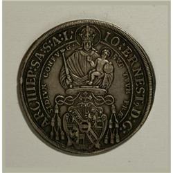 Austria Salzburg. Johan Ernst Taler 1706, KM254,