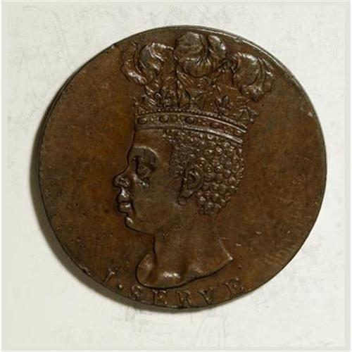 Barbados III copper Penny 1792, KMTn8,