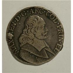 Belgium Liege. Maximilian Henry Patagon 1664/3,