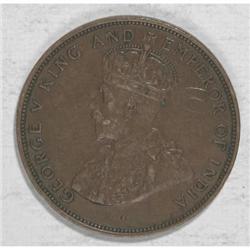 British Honduras George V bronze Cent 1911,