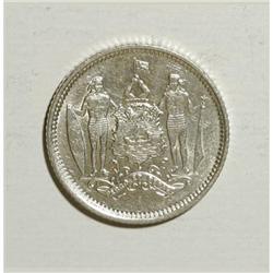 British North Borneo George V silver 25 Cents