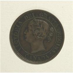 Canada Victoria Cent 1858, Very