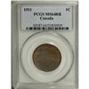 Image 1 : Canada George V Cent 1911, KM-15, MS64 RB
