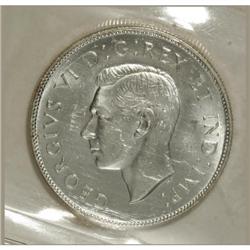 Canada George VI silver 50 Cents 1947, KM-36,
