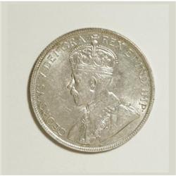 Canada Newfoundland. George V silver 50 Cents
