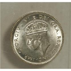 Canada Newfoundland. George V silver 5 Cents