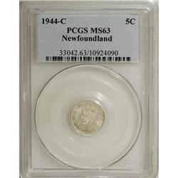 Canada Newfoundland. George V silver 5 Cents