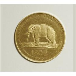 Ceylon George III era, gilt 1/48 Rix Dollar