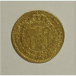 Colombia Carlos III gold 2 Escudos 1785/4-JJ-NR,