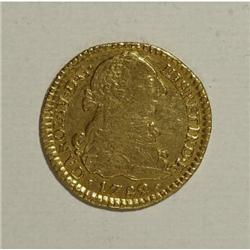 Colombia Carlos IV gold Escudo