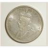 Cyprus George V 45 Piastres 1928, KM19, lustrous