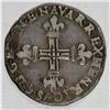 Image 2 : France Henry VI (1553-1610) 1/4 Ecu of Navarre