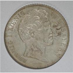 German States Bavaria. Ludwig I 2 Gulden 1846,