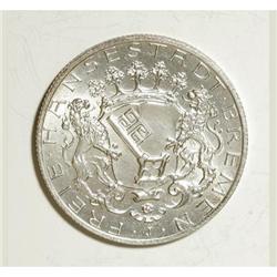 German States Bremen. 2 Mark 1904J, KM250,