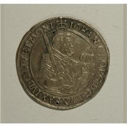 German States Saxony. Johann Georg I 1/2 Taler