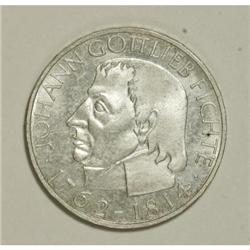 Germany: Federal Republic. 5 Marks 1964-J, KM-11