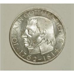 Germany: Federal Republic. 5 Marks 1964-J, KM-11