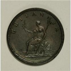 Great Britain Halfpenny 1806, George III, Soho