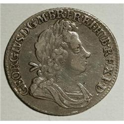 Great Britain George I Shilling 1723-SSC,