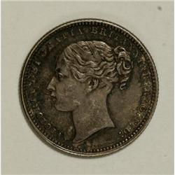 Victoria Shilling 1874, S-3906A, Die #24,