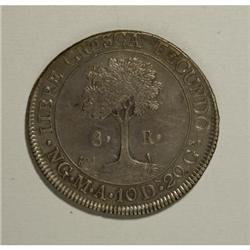 Guatemala 8 Reales 1842/0-NG-MA, KM4, nice