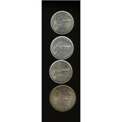 Ireland Erie Free State silver lot: Florin 1928,