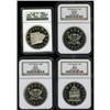 Macao 100 Patacas silver lot: 1991 KM-48, MS69
