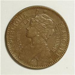 Martinique French Colonial Franc 1897, KM41,