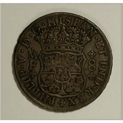 Mexico Philip V Pillar 8 Reales 1741 Mo-MF,