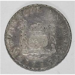 Mexico Ferdinand VI Pillar 8 Reales 1753/2,