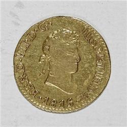 Mexico Ferdinand VII gold 1/2 Escudo
