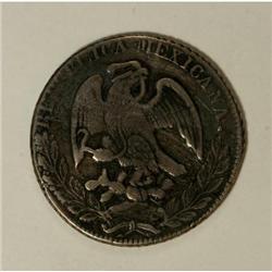 Mexico Republic Cap and Rays 8 Reales 1834