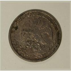 Mexico Republic Cap and Rays 8 Reales 1849